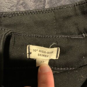 Madewell 10” high rise skinny